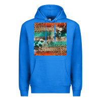 True Royal Leopard Cowhide Pattern Premium Hoodie - CowCowDesign