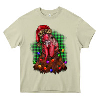 Mossy christmas rooster Heavy Core Tee - BarkalooDesign