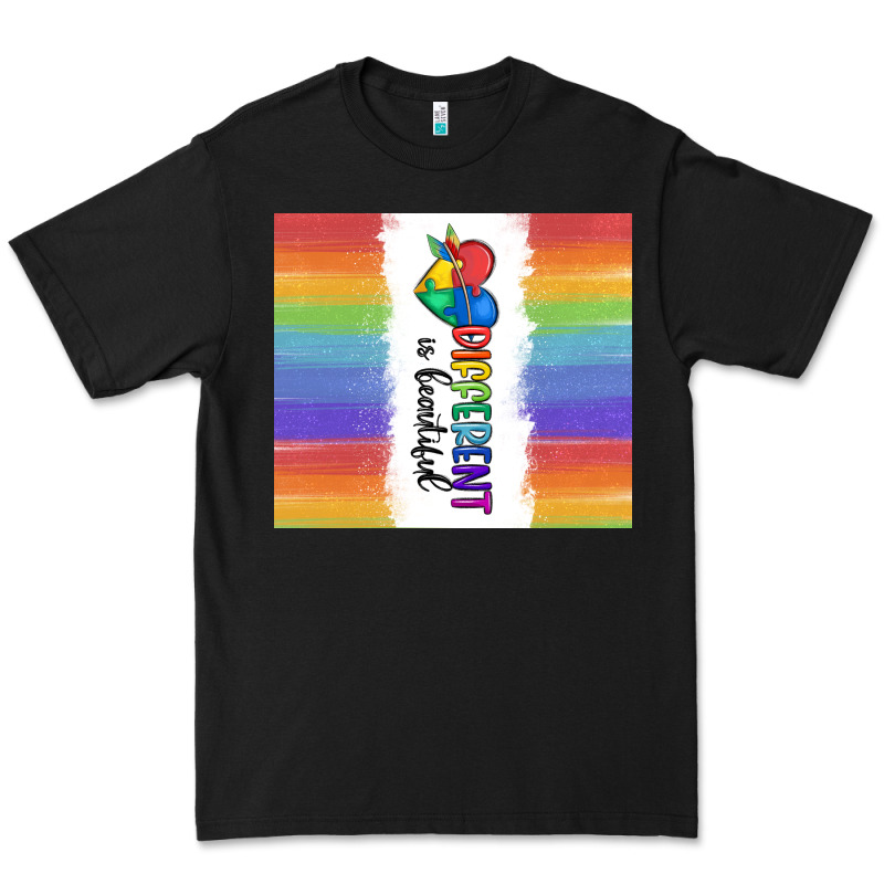 Different Is Beautiful Premium Tee by MaliasSmallBusiness | Teevron