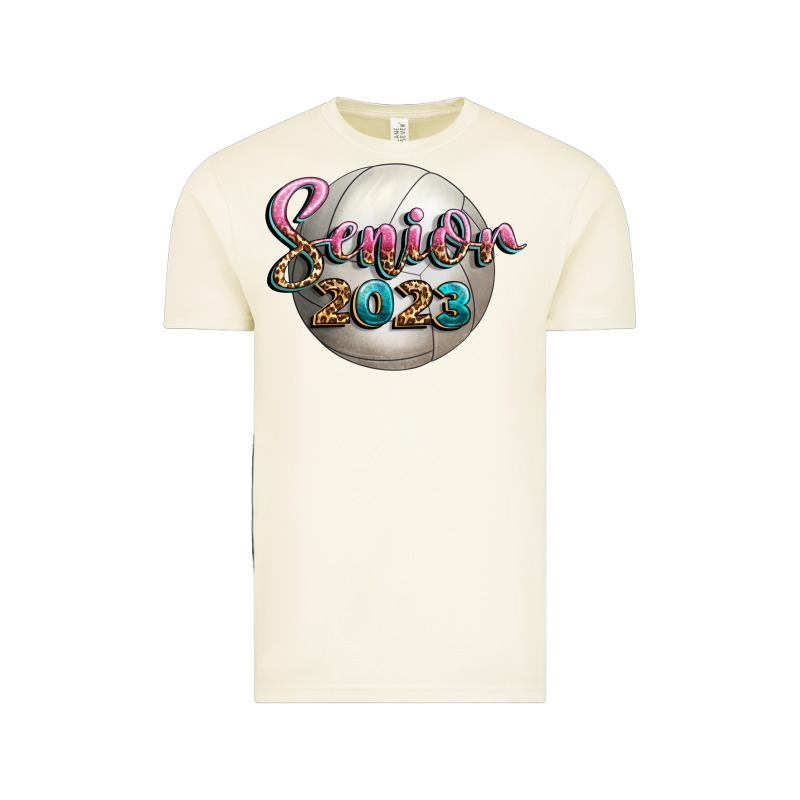 Volleyball Senior 2023 Vintage Tee by BundleAndBundleShop | Teevron