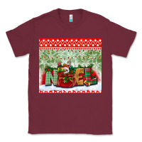 Burgundy noel tumbler Classic Tee - BundleAndBundleShop
