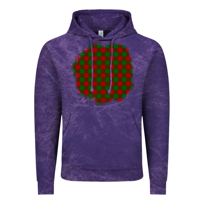 Christmas Tartan Patch Vintage Hoodie by BundleAndBundleShop | Teevron