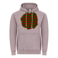 Vintage Zinc Christmas Tartan Patch Vintage Hoodie - BundleAndBundleShop