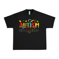 Black autism acceptance Urban Heavy Tee - LillyAllenDesigns