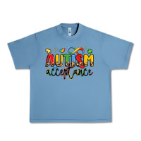 Pebble Blue autism acceptance Urban Heavy Tee - LillyAllenDesigns