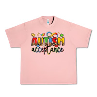 Salmon autism acceptance Urban Heavy Tee - LillyAllenDesigns