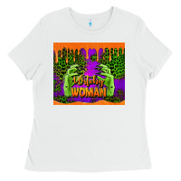 White witchy woman halloween tumbler Ladies Tee - Jasminsmagicworld