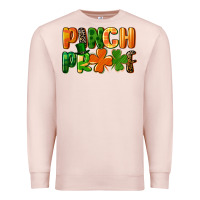 Pale Pink pinch proof Premium Sweatshirt - FaDigitalArtStudio