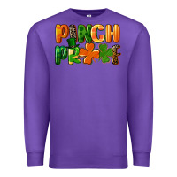 Purple pinch proof Premium Sweatshirt - FaDigitalArtStudio