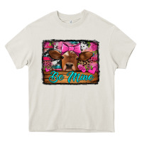 Cream be mine valentine's day cow Heavy Core Tee - Jasminsmagicworld