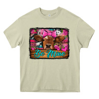 Mossy be mine valentine's day cow Heavy Core Tee - Jasminsmagicworld