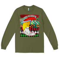 Army Green Believe In Hope Santa Moon Long Sleeve Tee - Bettercallsaul
