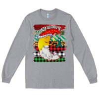 Heather Grey Believe In Hope Santa Moon Long Sleeve Tee - Bettercallsaul