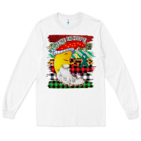 White Believe In Hope Santa Moon Long Sleeve Tee - Bettercallsaul