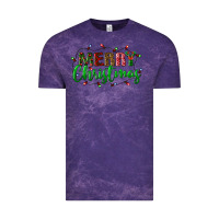 Cloud Purple merry christmas Vintage Tee - BundleAndBundleShop