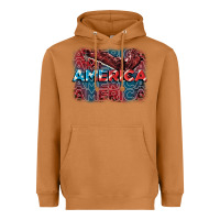 Meerkat America america america america 4th of july Heavyweight Hoodie - FaDigitalArtStudio