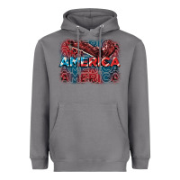Storm America america america america 4th of july Heavyweight Hoodie - FaDigitalArtStudio