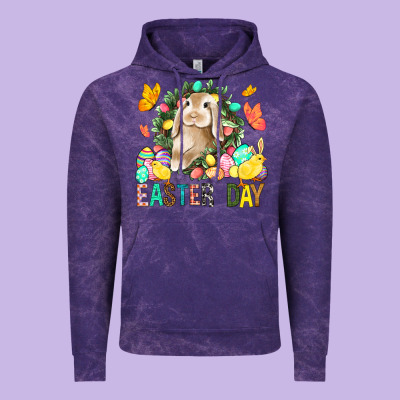 Easter Day Vintage Hoodie Designed By Bundleandbundleshop