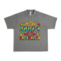 Tornado see the ability not the disability Urban Heavy Tee - LillyAllenDesigns