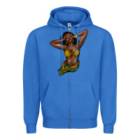 True Royal Black woman Zipper Hoodie - HowdyJamesFarm