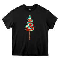 Black bluered lollipop Heavy Core Tee - AdoDesignShop