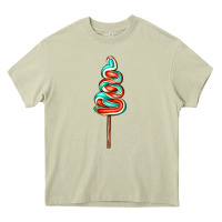 Mossy bluered lollipop Heavy Core Tee - AdoDesignShop