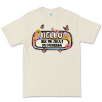 Bone ask me about my pronouns Premium Tee - MaliasSmallBusiness