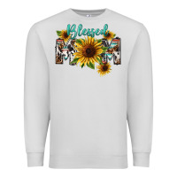 Dove Grey Blessed mom Mother's Day Premium Sweatshirt - FaDigitalArtStudio