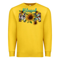 Lemon Blessed mom Mother's Day Premium Sweatshirt - FaDigitalArtStudio