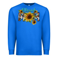 True Royal Blessed mom Mother's Day Premium Sweatshirt - FaDigitalArtStudio
