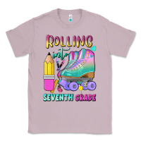 Lilac rolling into seventh grade Classic Tee - BundleAndBundleShop