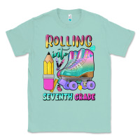 Seafoam rolling into seventh grade Classic Tee - BundleAndBundleShop