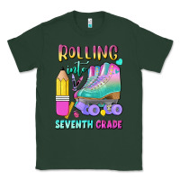 Sports Green rolling into seventh grade Classic Tee - BundleAndBundleShop