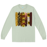 Matcha fall glitter brush strokes Long Sleeve Tee - Bettercallsaul