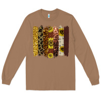 Toasted Coconut fall glitter brush strokes Long Sleeve Tee - Bettercallsaul