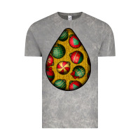 Cloud Rock christmas  teardrop Vintage Tee - BundleAndBundleShop