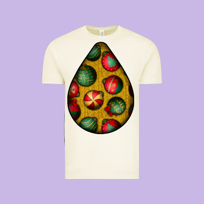 Christmas  Teardrop Vintage Tee Designed By Bundleandbundleshop