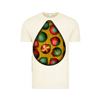 Vintage Arctic christmas  teardrop Vintage Tee - BundleAndBundleShop