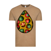 Vintage Coffee christmas  teardrop Vintage Tee - BundleAndBundleShop