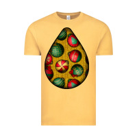 Vintage Mustard christmas  teardrop Vintage Tee - BundleAndBundleShop