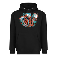Black American wines Heavyweight Hoodie - FaDigitalArtStudio
