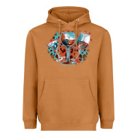Meerkat American wines Heavyweight Hoodie - FaDigitalArtStudio