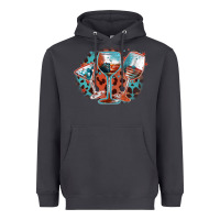 Smoke American wines Heavyweight Hoodie - FaDigitalArtStudio