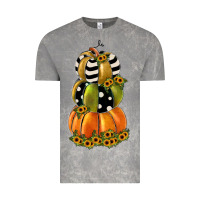 Pumpkin Polka Dot, Sunflower Vintage Tee | Teevron