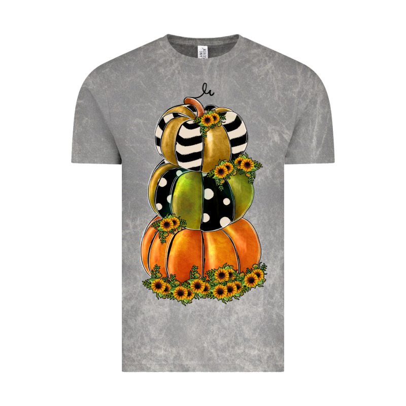 Pumpkin Polka Dot, Sunflower Vintage Tee by JahusDesignShop | Teevron