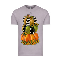 Vintage Zinc pumpkin polka dot, sunflower Vintage Tee - JahusDesignShop
