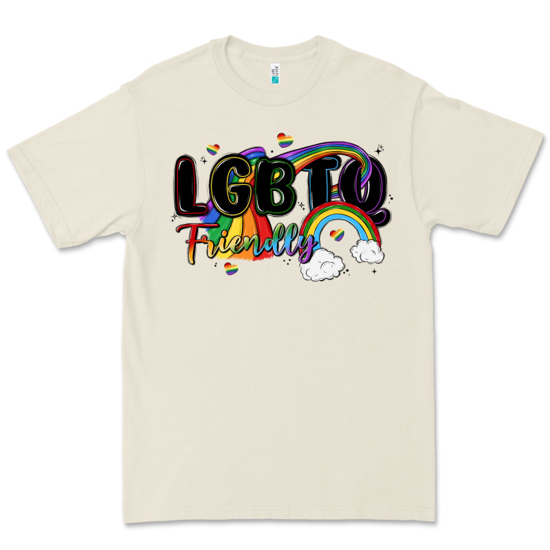 Lgbtq  Friendly Premium Tee by MaliasSmallBusiness | Teevron