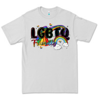 Dove Grey lgbtq  friendly Premium Tee - MaliasSmallBusiness
