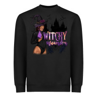 Black Witchy Woman Heavyweight Sweatshirt - texasbilliewilder