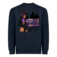 Navy Witchy Woman Heavyweight Sweatshirt - texasbilliewilder